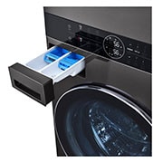 LG Single Unit Front Load 25/20kg LG WashTower™ with Centre Control™, Black Steel color, T_Drum Washer1, WT2520BRK, thumbnail 7